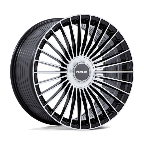 Niche 1 Pc Nc282 Serene Gloss Black W/ Machined Face