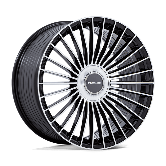 Niche 1 Pc Nc282 Serene Gloss Black W/ Machined Face