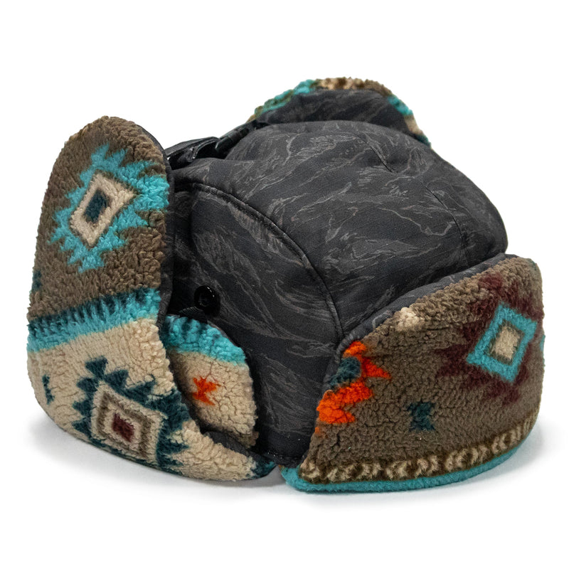 Load image into Gallery viewer, Insulated Ripstop Trapper Hat – Cold Weather
