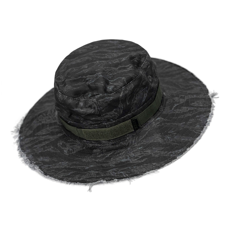 Load image into Gallery viewer, Distressed Ripstop Mid-Profile Tactical Boonie Hat
