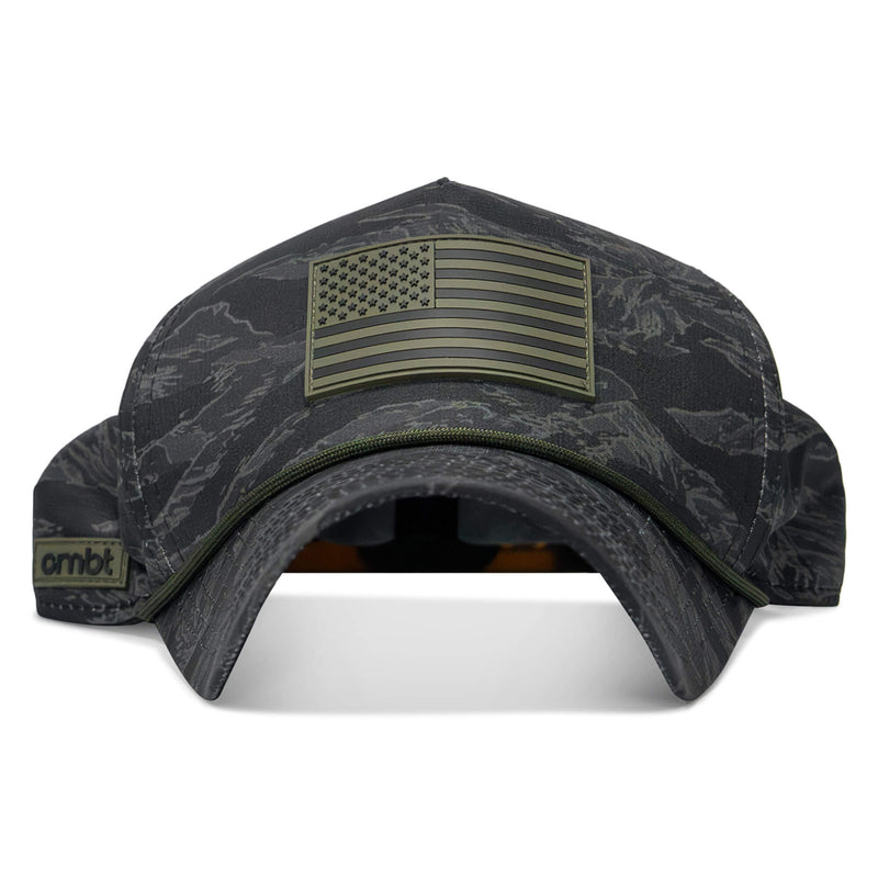Load image into Gallery viewer, American Flag PVC Patch Waterproof Weekender Snapback
