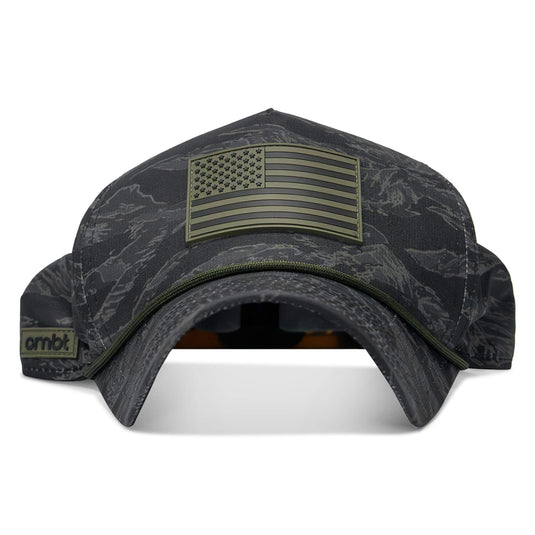 American Flag PVC Patch Waterproof Weekender Snapback