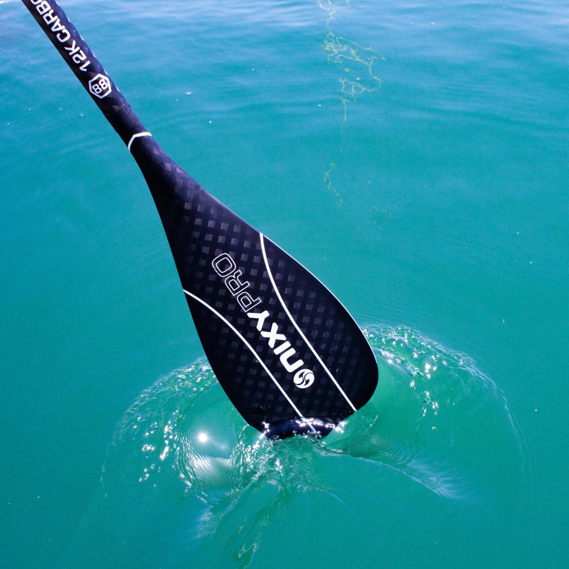 Load image into Gallery viewer, NIXY 3-Piece Adjustable 100% 12K Carbon Fiber SUP Pro Paddle
