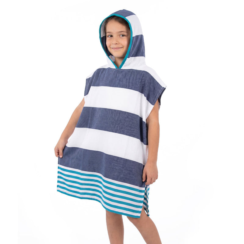 Load image into Gallery viewer, Landon Kids Turkish Cotton Poncho
