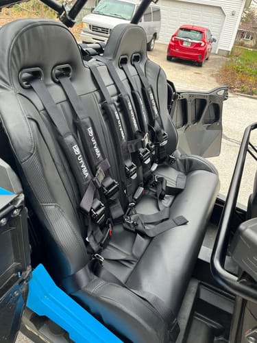 Load image into Gallery viewer, Rear Bench Seat W Harnesses for RZR 4 1000/900 (2014-2023)
