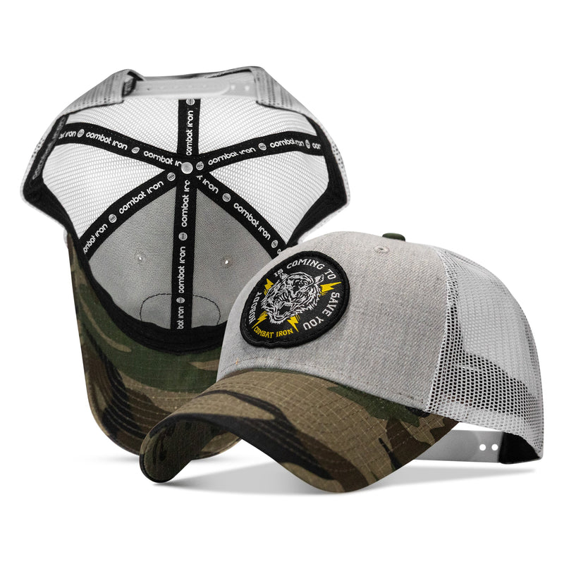 Load image into Gallery viewer, Nobody Is Coming To Save You Patch Snapback Hat
