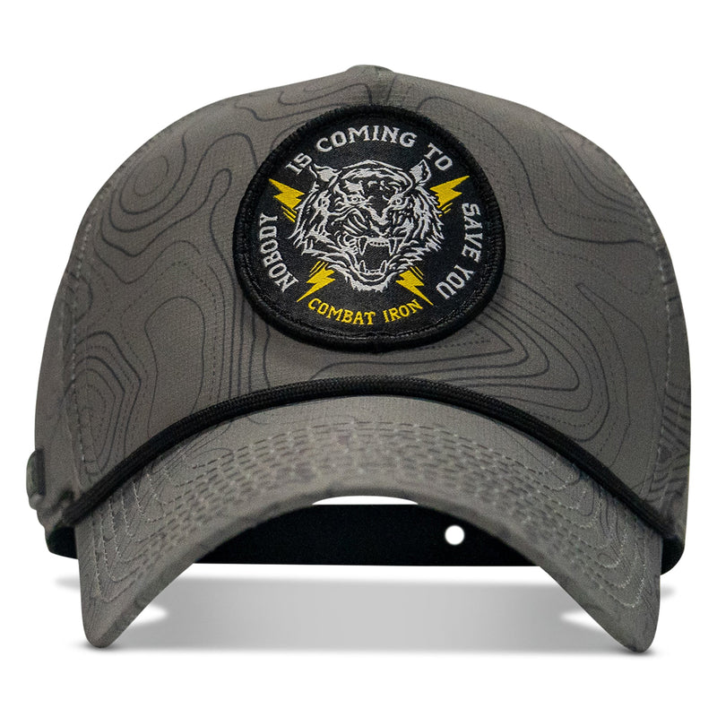 Load image into Gallery viewer, Nobody Is Coming To Save You Patch Waterproof Weekender Snapback
