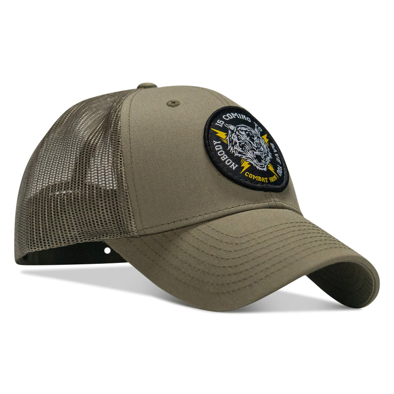 Load image into Gallery viewer, Nobody Is Coming To Save You Patch Snapback Hat
