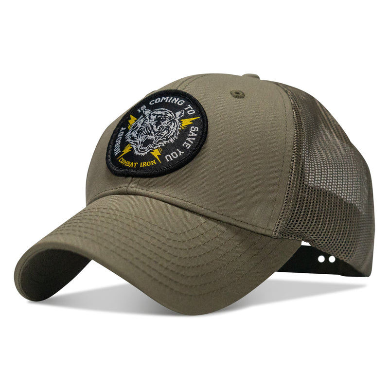 Load image into Gallery viewer, Nobody Is Coming To Save You Patch Snapback Hat
