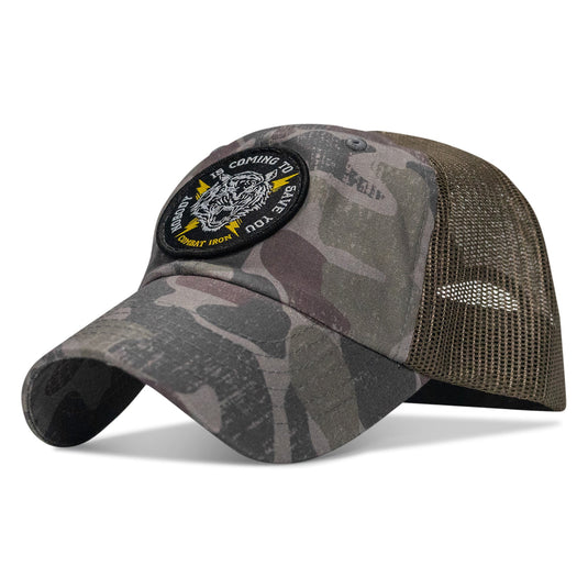 Nobody is Coming To Save You Patch Tactical Ripstop Mesh Snapback Hat