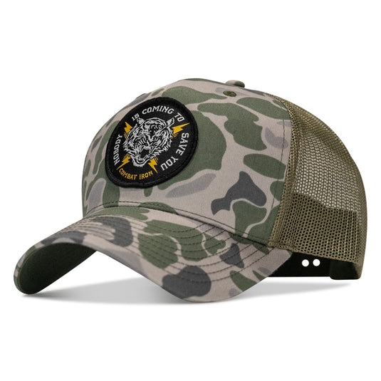 Nobody Is Coming To Save You Patch Snapback Hat