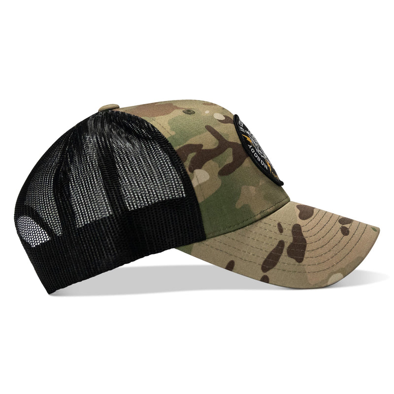 Load image into Gallery viewer, Nobody Is Coming To Save You Patch Snapback Hat
