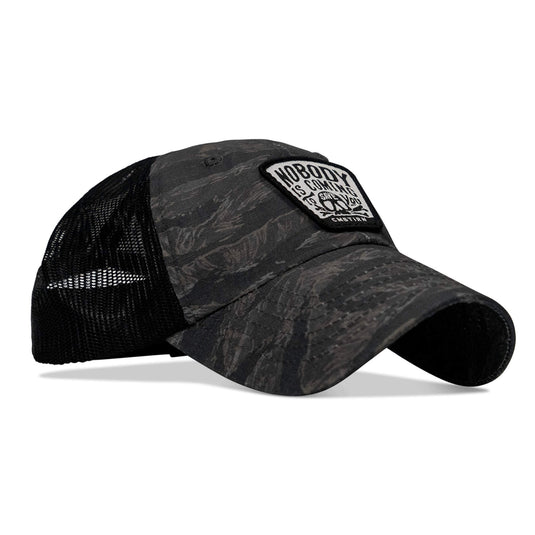 Nobody Is Coming To Save You Skull Patch RipStop Low Pro Operator Hat