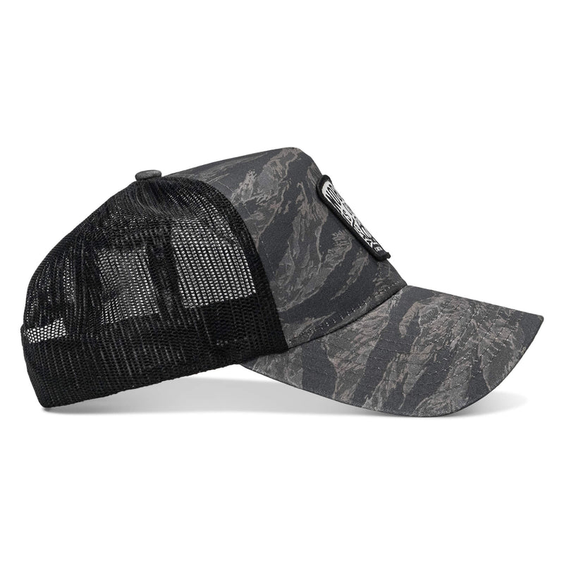 Load image into Gallery viewer, Nobody Is Coming To Save You Skull Patch Five Panel Breacher Snapback Hat
