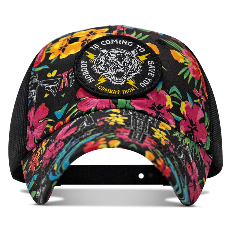 Load image into Gallery viewer, Nobody is Coming To Save You Patch Tactical Ripstop Mesh Snapback Hat
