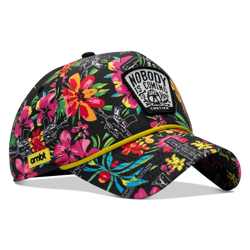 Load image into Gallery viewer, Nobody Is Coming To Save You Skull Patch Waterproof Weekender Snapback
