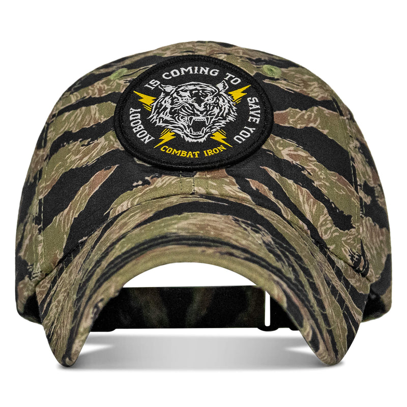 Load image into Gallery viewer, Nobody is Coming To Save You Patch Tactical Ripstop Mesh Snapback Hat

