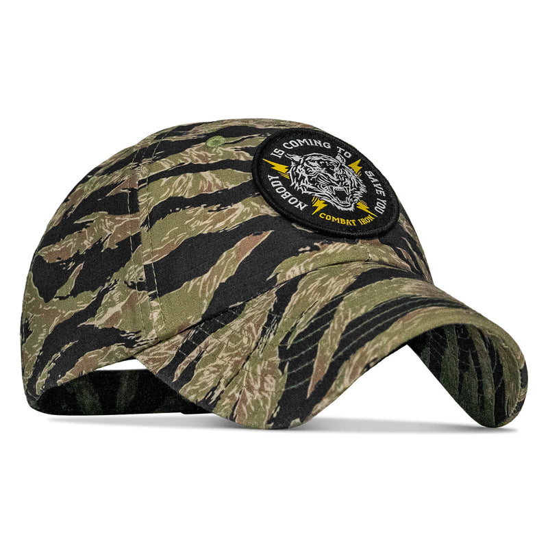 Load image into Gallery viewer, Nobody is Coming To Save You Patch Tactical Ripstop Mesh Snapback Hat
