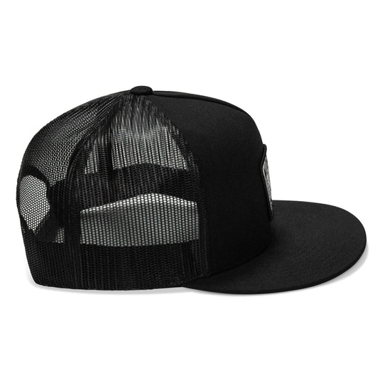 Nobody Is Coming To Save You Skull Patch Flatbill Snapback Hat