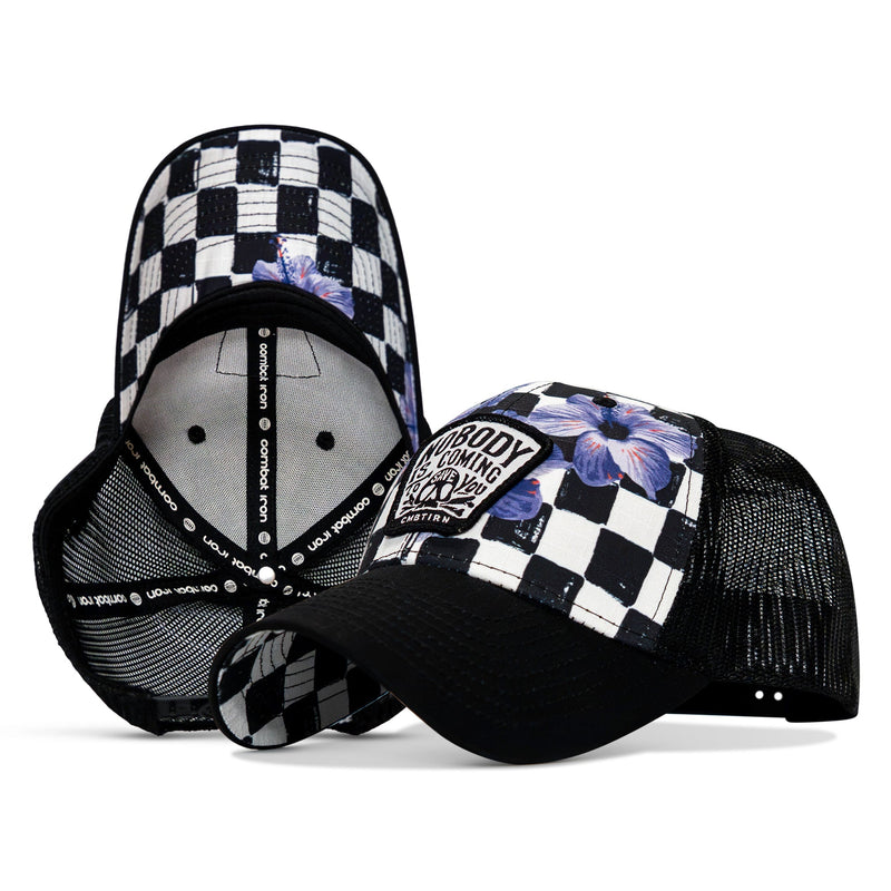 Load image into Gallery viewer, Nobody Is Coming To Save You Skull Patch Original Ripstop Snapback Hat
