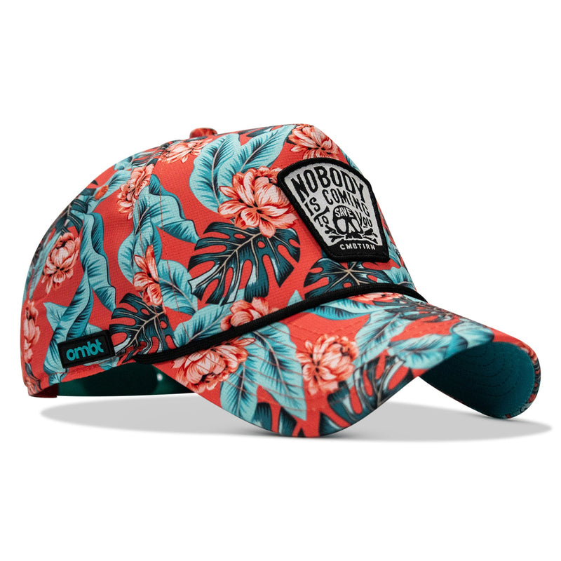 Load image into Gallery viewer, Nobody Is Coming To Save You Skull Patch Waterproof Weekender Snapback
