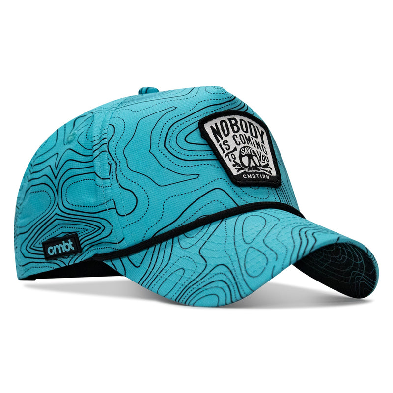 Load image into Gallery viewer, Nobody Is Coming To Save You Skull Patch Waterproof Weekender Snapback
