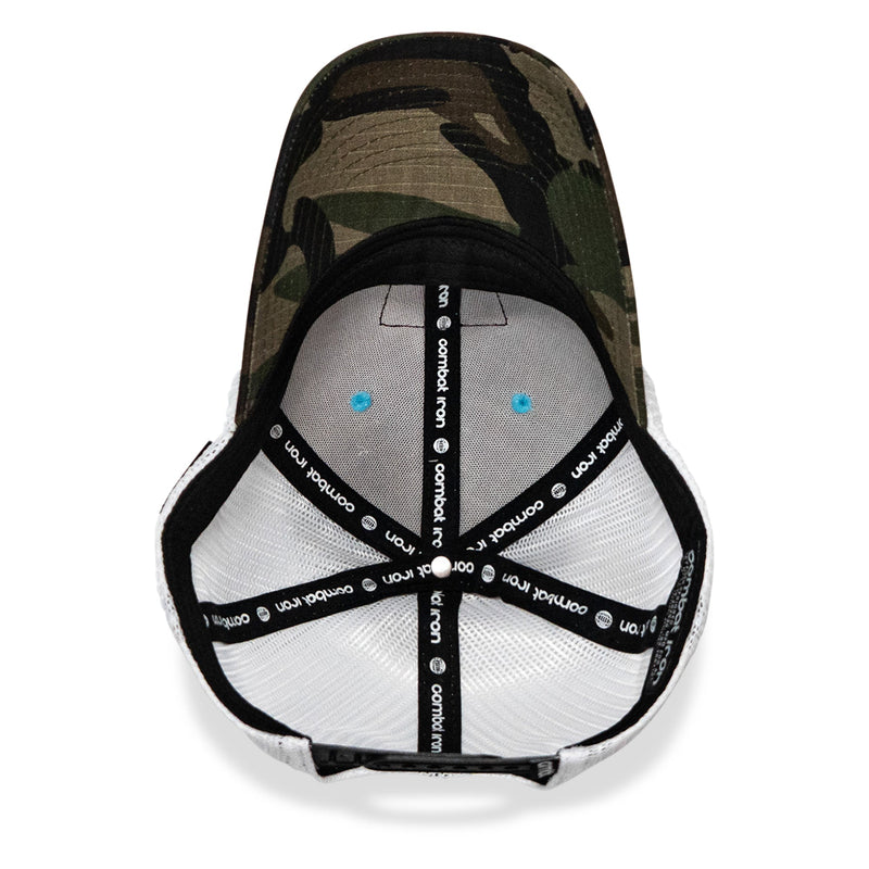 Load image into Gallery viewer, Nobody Is Coming To Save You Skull Patch Original Ripstop Snapback Hat
