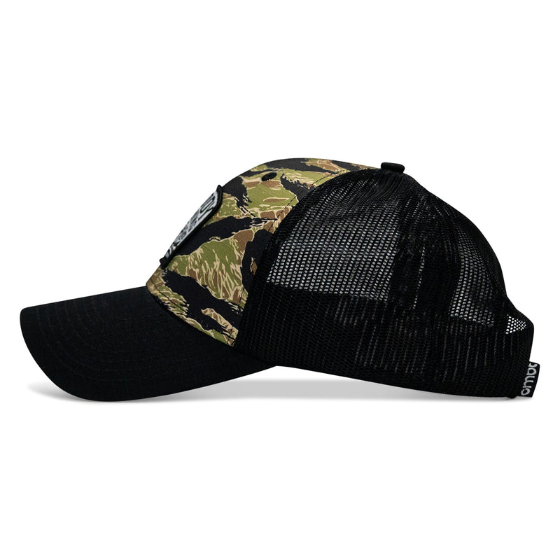 Load image into Gallery viewer, Nobody Is Coming To Save You Skull Patch Original Ripstop Snapback Hat
