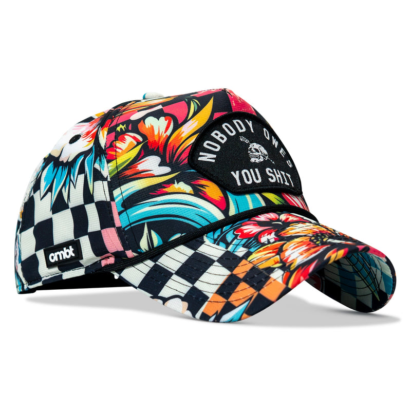 Load image into Gallery viewer, Nobody Owes You Shit Arched Patch Waterproof Weekender Snapback
