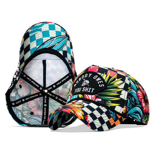 Nobody Owes You Shit Arched Patch Waterproof Weekender Snapback