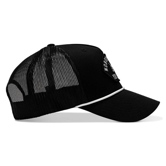 Nobody Owes You Shit Skull Arched Patch Rope Snapback