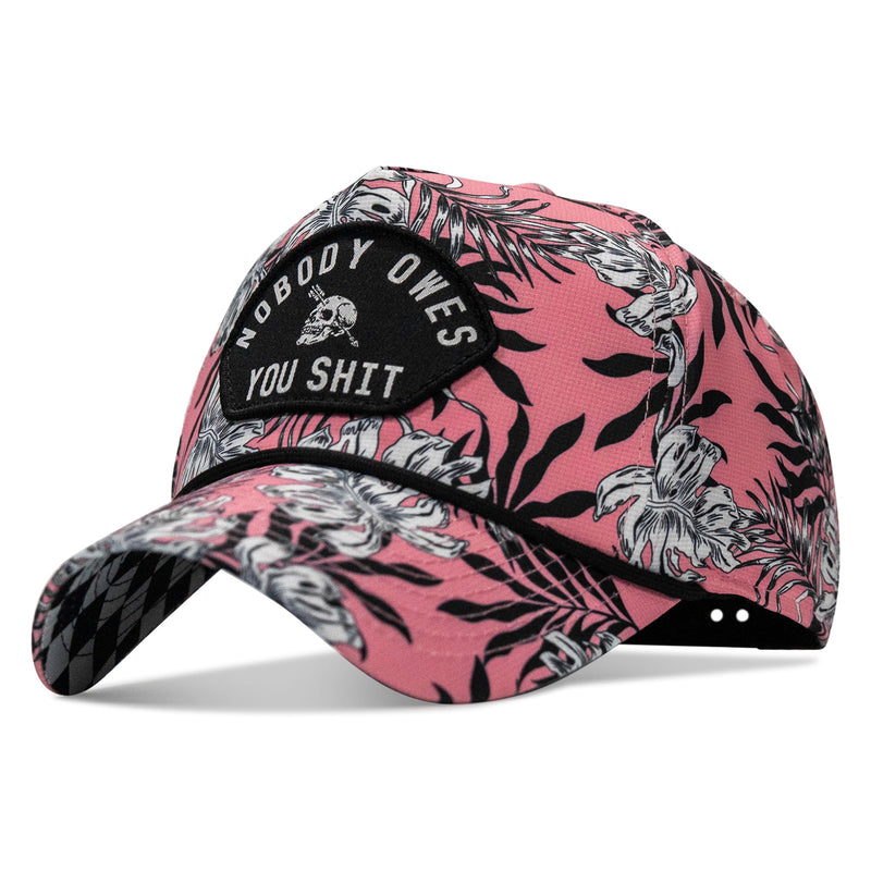 Load image into Gallery viewer, Nobody Owes You Shit Arched Patch Waterproof Weekender Snapback
