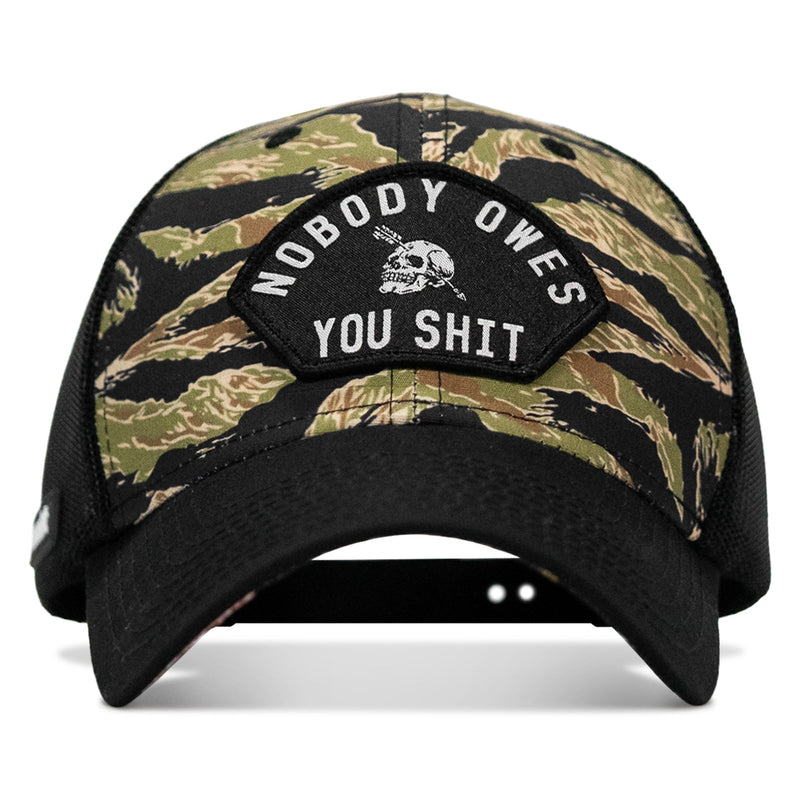 Load image into Gallery viewer, Nobody Owes You Shit Patch Original Ripstop Snapback Hat
