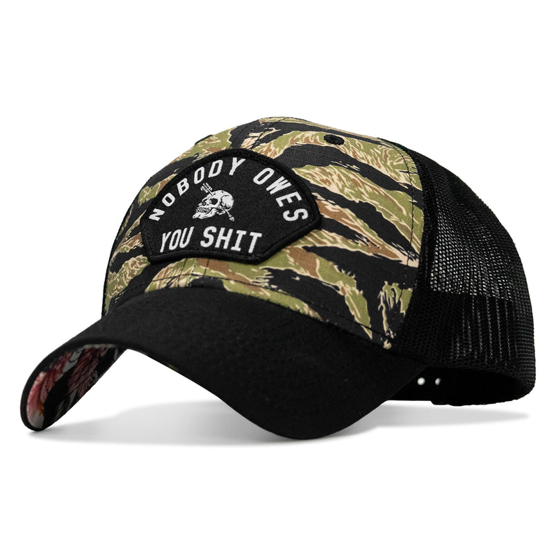 Load image into Gallery viewer, Nobody Owes You Shit Patch Original Ripstop Snapback Hat
