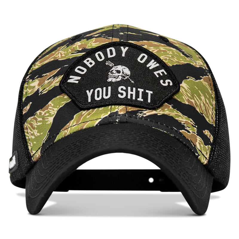 Load image into Gallery viewer, Nobody Owes You Shit Patch Original Ripstop Snapback Hat
