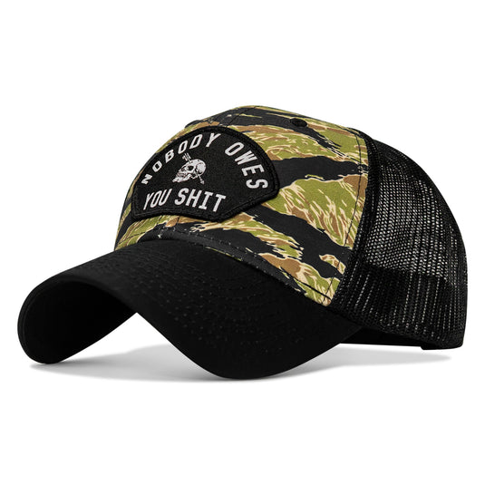 Nobody Owes You Shit Patch Original Ripstop Snapback Hat