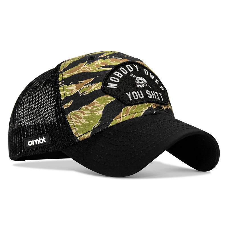Load image into Gallery viewer, Nobody Owes You Shit Patch Original Ripstop Snapback Hat
