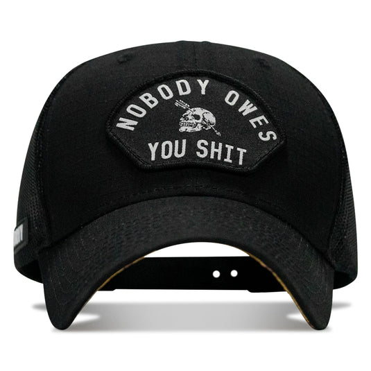 Nobody Owes You Shit Patch Original Ripstop Snapback Hat