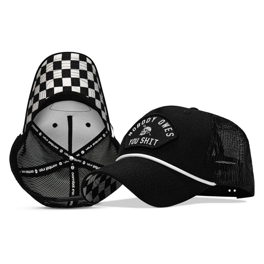 Nobody Owes You Shit Patch Rope Snapback Hat