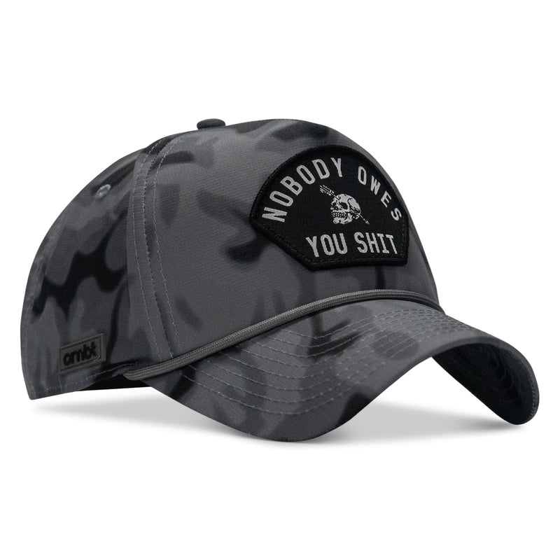 Load image into Gallery viewer, Nobody Owes You Shit Arched Patch Waterproof Weekender Snapback
