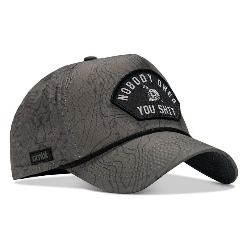 Load image into Gallery viewer, Nobody Owes You Shit Arched Patch Waterproof Weekender Snapback
