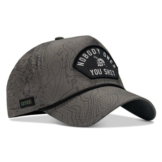 Nobody Owes You Shit Arched Patch Waterproof Weekender Snapback
