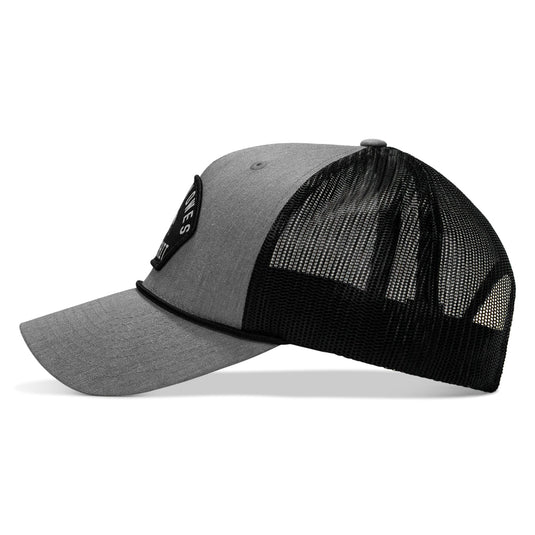 Nobody Owes You Shit Skull Arched Patch Rope Snapback