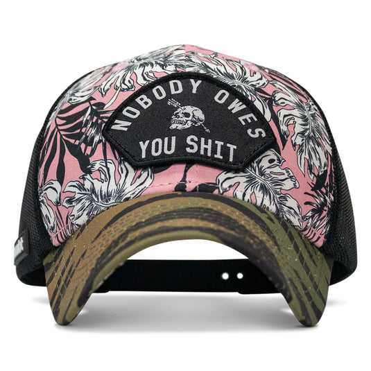 Nobody Owes You Shit Patch Original Ripstop Snapback Hat