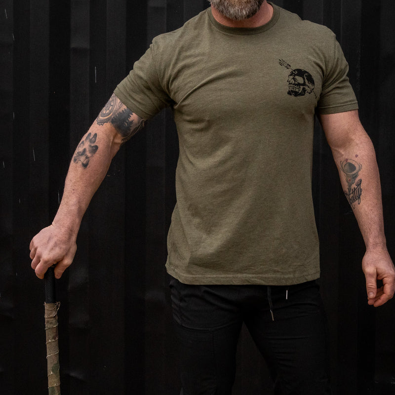 Load image into Gallery viewer, Nobody Owes You Shit Skull Men's T-Shirt
