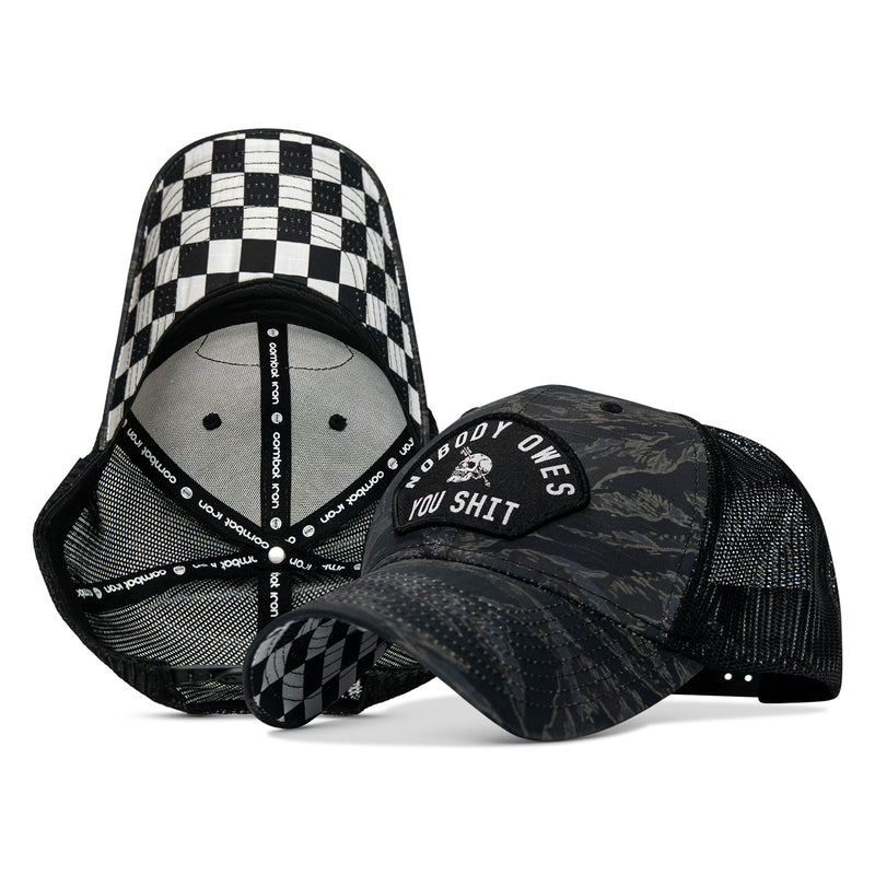 Load image into Gallery viewer, Nobody Owes You Shit Patch Original Ripstop Snapback Hat
