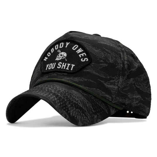 Nobody Owes You Shit Arched Patch Waterproof Weekender Snapback