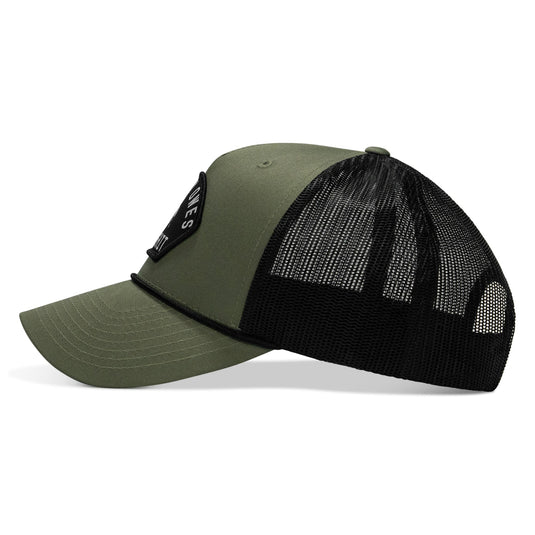 Nobody Owes You Shit Skull Arched Patch Rope Snapback