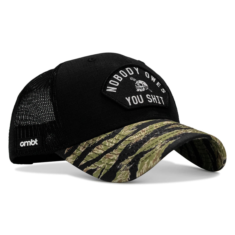 Load image into Gallery viewer, Nobody Owes You Shit Patch Original Ripstop Snapback Hat

