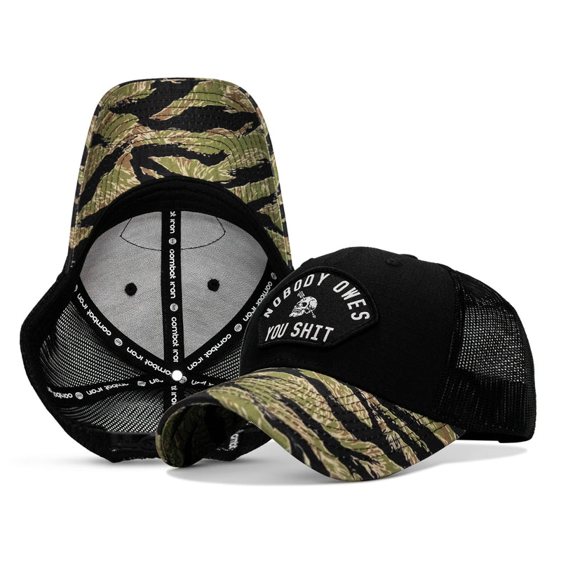 Load image into Gallery viewer, Nobody Owes You Shit Patch Original Ripstop Snapback Hat
